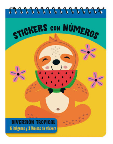 Pack X 2 Libros De Stickers Con Números
