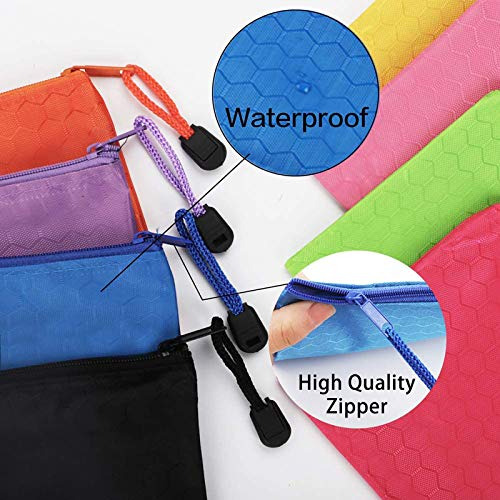 Estuches Escolares De Colores Impermeable Resistente 24pzas Varios Colores Hexágonos