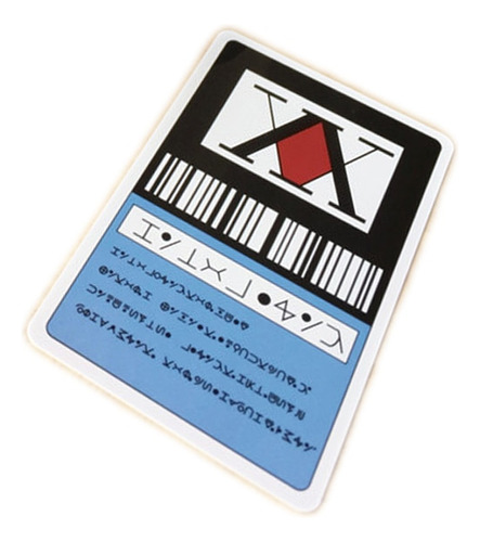 Tarjeta De Licencia De Hunter X Hunter: Ging Freecess Cospla