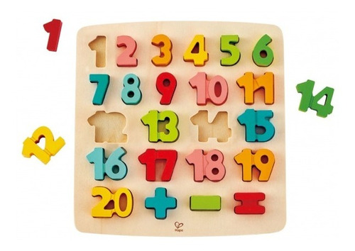      Rompecabezas Números Matemáticas Colores Niños Niñas