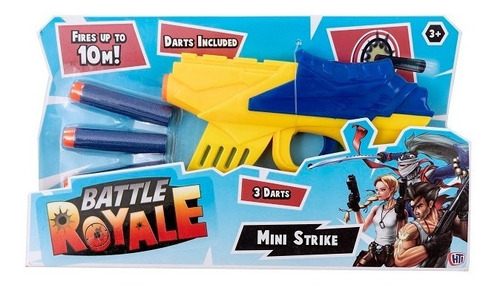 Pistola Lanza Dardos Battle Royale Mini Strike Original 10m