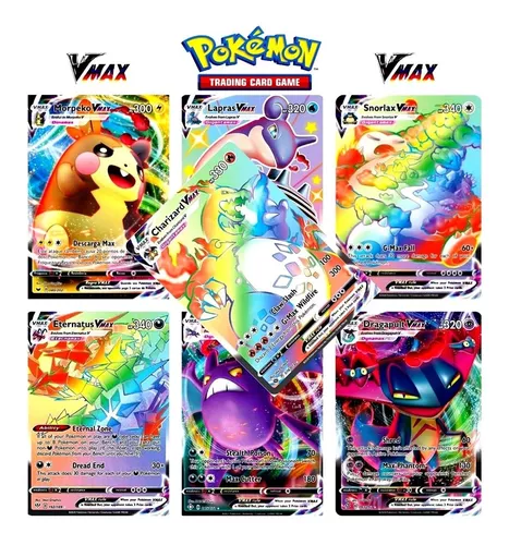 Kit 40 Cartas Pokemon Gx Mega Ex Aliados V Vmax