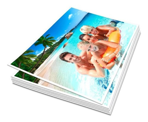 Papel Fotográfico A4 108g Matte Paper M108-20 Spiral 20 Fl Cor Branco