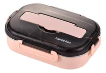 Comprar Fiambrera Aislada Plato Almuerzo Caja Bento Plastico Para