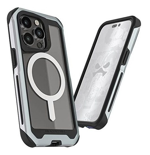 Funda Ghostek Atomic Para iPhone 14 Pro - Silver 