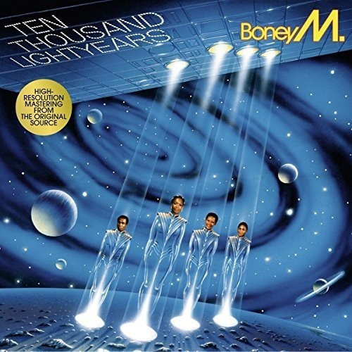 Vinilo Boney M 10,000 Lightyears (1984