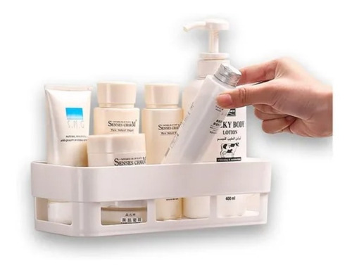 Suporte Porta Shampoo Organizador Multi Uso - Sem Furos