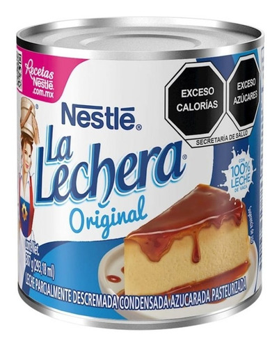 Leche Condensada Nestlé La Lechera Original 387 Gr