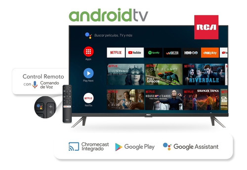 Smart Tv Televisor 32 Pulgadas Hd Rca Android Garantía Wifi 