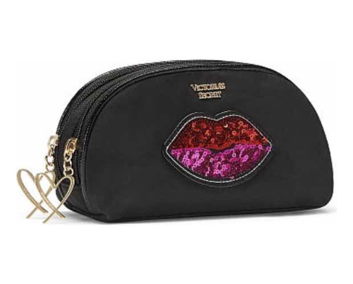 Estuche Porta Cosméticos Bling Victoria Secret Negro