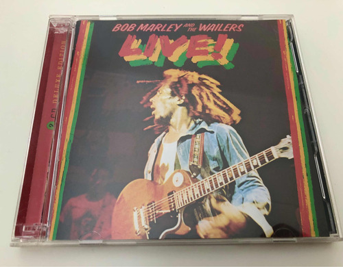 Bob Marley Cd Doble Live!  Edición Deluxe. Made In Usa