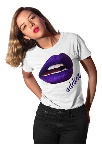 Playera Dama Estampada Moda Calidad Top Premium Sexy