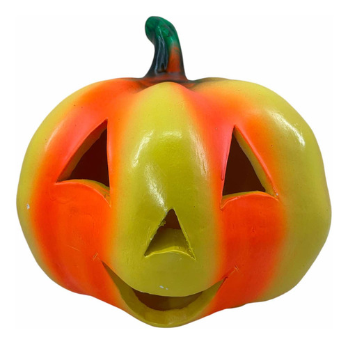 Calabaza De Yeso Para Decoración De Halloween Artesanía Únic