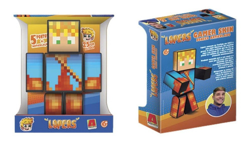 Boneco Minecraft Lopers Streamer 25 Cm - Algazarra