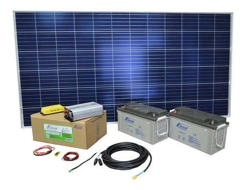 Kit Solar Fiasa® N3 1260wh/día Solar Autoinstalab 230300040