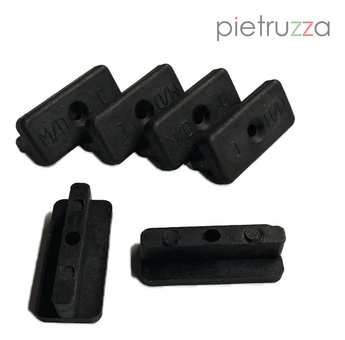 Kits C/ 10 Conj. De Fixação Deck - Paraf. Inox + Presilha