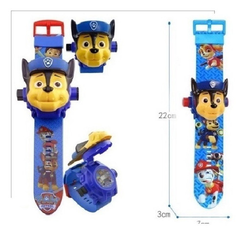 Paw Patrol Chase Reloj Proyector De Imagenes