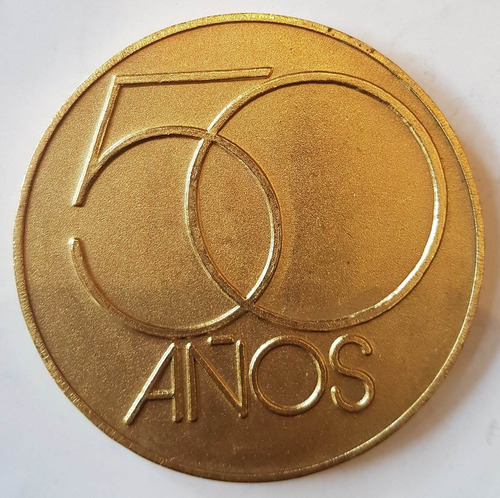 Medalla 50 Años Comandato Compania General De Comercio