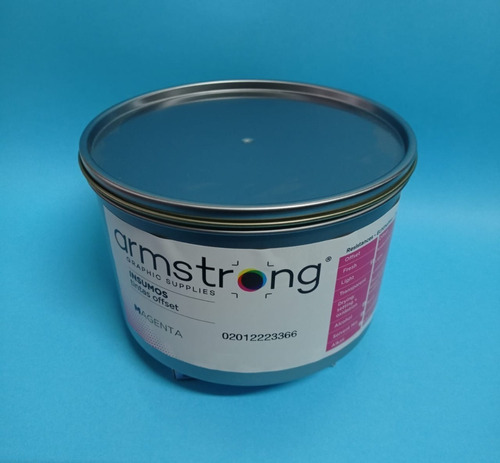 Tinta Cuatricromía Offset Magenta 1 Kg