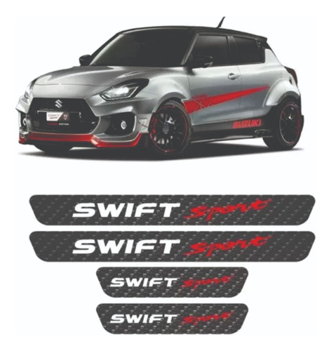 Sticker Protección De Estribos Puertas Suzuki Swift Sport
