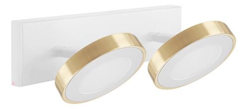 Aplique 2 Luces Wow Bronce Led Direccional Diseño Exclusivo