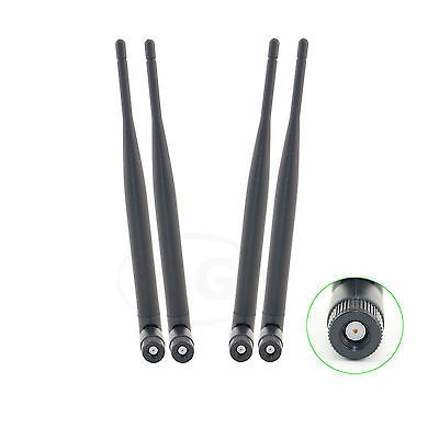 2,4 Ghz De 4 X 6dbi Rp-sma 5ghz Db Antenas Para Netgear Nigh