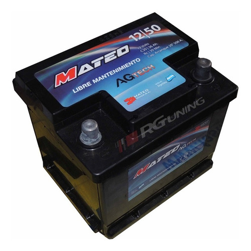 Bateria De Auto Ford Ka 1.0 1.6 Mateo 12x50