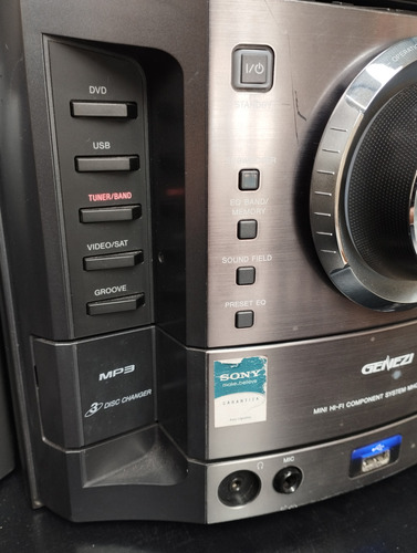 Equipo De Audio Sony Alta Potencia Con Bluetooth Y Karaoke Negro 840 W (Usado)
