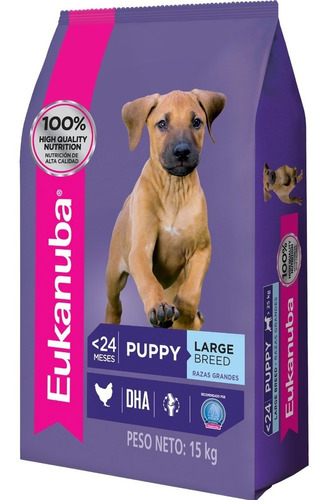 Alimento Para Perros Eukanuba Cachorro Large 15kg + Regalo!!