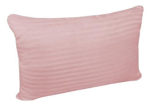 Set De 2 Almohada Microgel Pelo De Angel Estándar Color Salmón