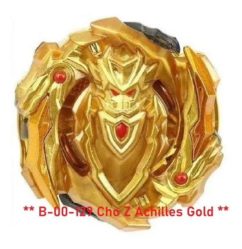 Imagen 1 de 5 de Beyblade B-00-129 Cho Z Achilles Gold Dorado Oro