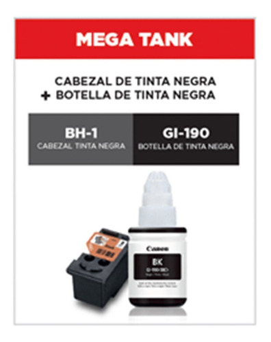 Cabezal Canon Original Negro Serie G G1100 G1110 G2100 G2101