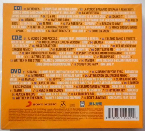 Hits Compilation 2019 2cd+dvd