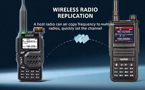 Radio Rt-470x Uhf / Vhf Receptor Aéreo Similar Al Uv9r Plus