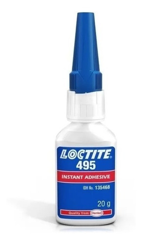 Loctite 495 X 20 Gr. Adhesivo Instantaneo Plastico / Goma