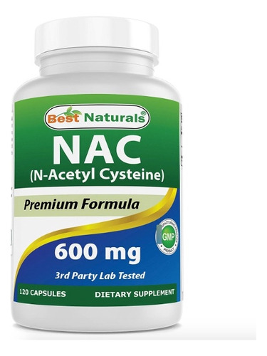 Nac N Acetilcisteína 600 Mg