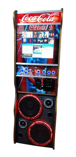 Maquina De Musica Jukebox Tela De 17 Polegadas Em Led Coc C