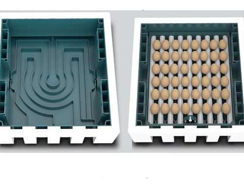 Imagen 4 de 4 de Incubadora Automatica De 128 Huevos Dual 12v/220v Giro 360º