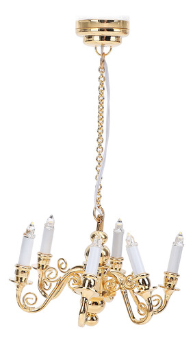 Lámpara Tipo Candelabro Con Forma De Casa De Muñecas, Tamaño