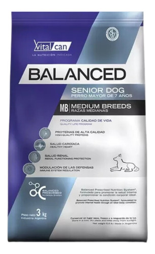 Ración Balanced Para Perros Senior, Cuidando Su Bienestar