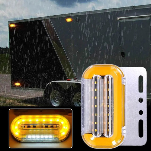 Foco Luz Led Posición Trocha Señalización Secuencial 12/24v