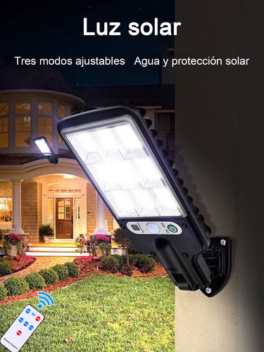 Luz Solar Mazorca Al Aire Libre Super Brillante Lám 3 Modos