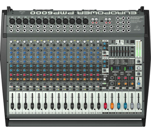 Behringer Europower Pmp - Mezclador De 20 Canales (