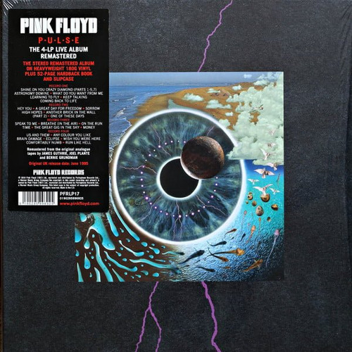 Box Pink Floyd - Pulse (box - 4 Lp's)