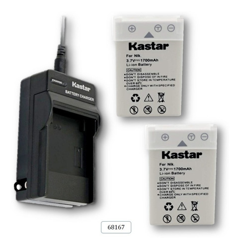 Imagen 1 de 9 de Cargador + 2 Baterias Mod. 68167 Fujifilm Instax Mini 90