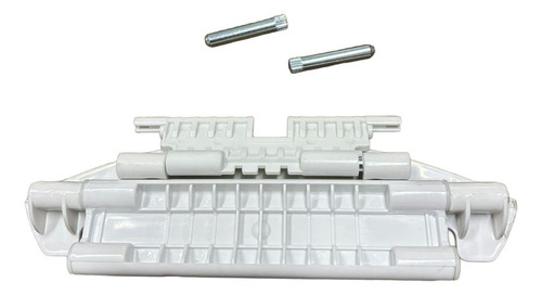 Dobradiça Da Tampa Lavadora Brastemp Ative 11kg Bwg11 Bwp11 Cor Branco