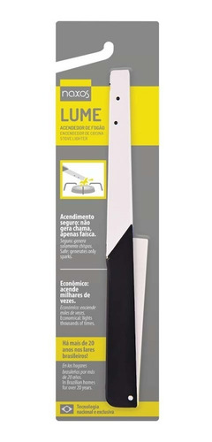 Kit 2 Acendedores Fogão Gás Isqueiro Moderno C Botão Lume