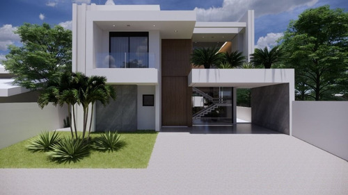 Imagem 1 de 30 de Excelente Casa Em Construção Com 6 Suítes, Mobiliada - Ca3497