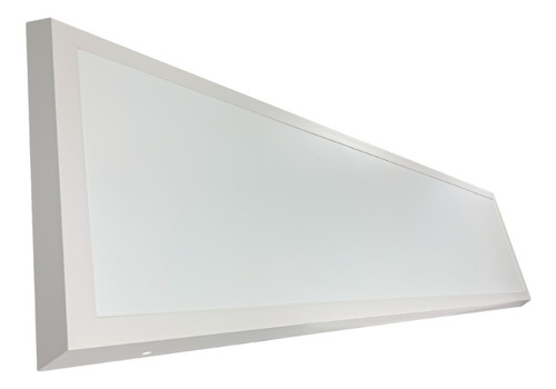 Painel Led Retangular Sobrepor 48w 120x30 Branco Frio Dc