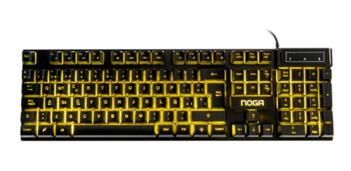 Kit Gamer Teclado Mouse Auricular Pad Combo 4en1 Noga Nkb412